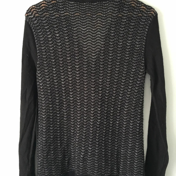 FreePeople Blk and shimmer Cardigan - Picture 3 of 7